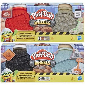 Набор для творчества Hasbro Play-Doh Wheels Специальная масса для лепки 2 вида200