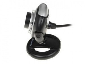 Веб-камера Defender C-110 0.3МП черная (микрофон, крепление на монитор/экран ноутбука, ручной фокус), 63110 recommended