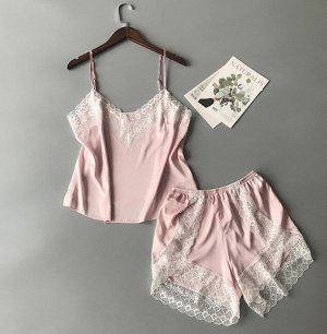 Комплект домашней одежды, цвет розовый