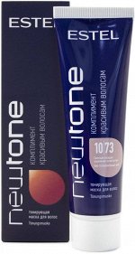 Тонирующая маска для волос NEWTONE ESTEL 10/73 Светлый блондин коричнево-золотистый 60 мл