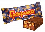 Графика maxi с карамелью, арахисом, изюмом и воздушным рисом  45 гр.