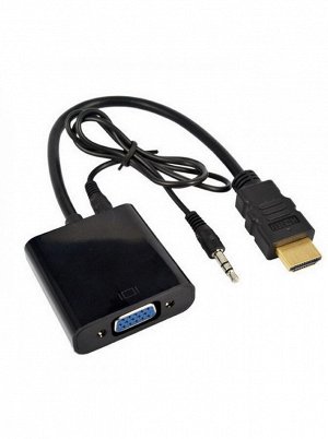 Адаптер HDMI to VGA + audio