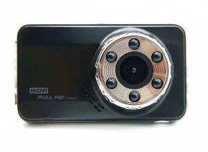 Автомобильный видеорегистратор Mega T638G + камера (черный)