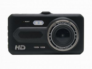 Автомобильный видеорегистратор Mega T686 + камера (черный)