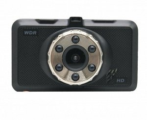 Автомобильный видеорегистратор Mega T696 + камера (черный)