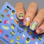 Fashion Nails, Слайдер дизайн White-72