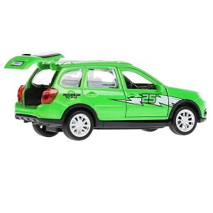 GRANTACRS-12SRT-GN Машина металл "lada granta cross 2019 спорт" 12см, инерц., зеленый в кор. Технопарк в кор.2*36шт