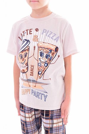 Пижама детская 7-257, Пицца