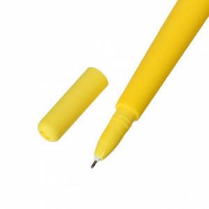 Ручка гелевая-прикол "Монстр желтый"
