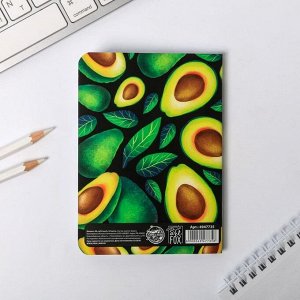 Блокнот А6 софт тач 32 л Avocado