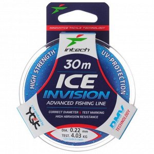 Леска Intech Invision Ice Line 0,22, 30 м