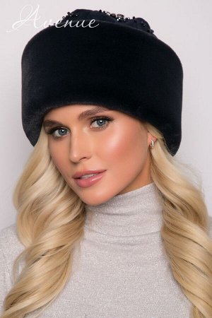 Шапка из экомеха