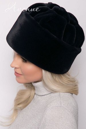 Шапка Элегантная женская шапка мягкой формы из искусственного меха (имитация – кролик).