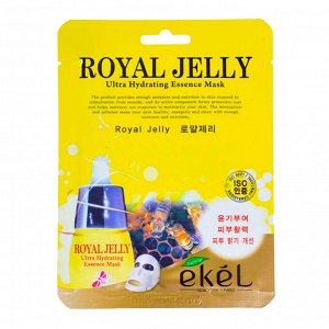 Ekel/ Mask Pack Royal Jelly Маска для лица с экстрактом пчелиного маточного молочка 25мл 1/600