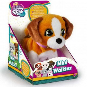 99821 Мягкая игрушка IMC Toys Club Petz Щенок Mini Walkiez Shepherd интерактивный, ходячий, со звуковыми эффектами