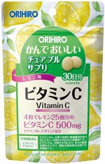 Orihiro Delicious Vitamine C - жевательные конфеты с витамином C
