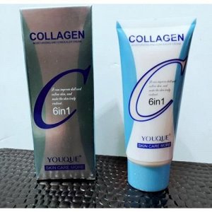 Тональный крем Youque Collagen Moisturizing and Сoncealer Crem 6 в 1 (тон 01) 60 мл оптом