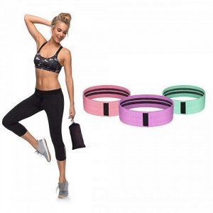 Тканевые резинки для фитнеса Luting Fit 3 шт