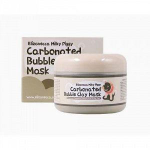 Очищающая пузырьковая маска Elizavecca Milky Piggy Сarbonate Bubble Clay Mask 100 г оптом