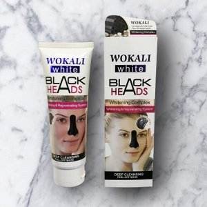 Маска-пленка для носа от черных точек Wokali Black Heads 130 мл