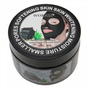 Угольно-черная маска для лица Wokali Peel Off Facial Mask от чёрных точек 300 г оптом