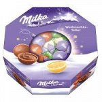 Милка Набор шок.конфет Рождественская тарелка 141гр