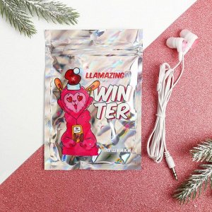 Наушники в пакете Winter, 1,2 м