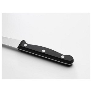 VARDAGEN ВАРДАГЕН Нож для чистки овощ/фрукт, темно-серый9 см