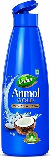 Масло кокосовое нерафинированное Дабур (для лица, тела и волос) Anmol Gold Pure Coconut Oil Dabur 175 мл.