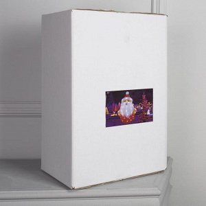 Светодиодная фигура «Дед Мороз» 33 x 47 x 20 см, акрил, 40 LED, 220 В, свечение белое