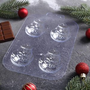 Форма для шоколада «Мини дед мороз»