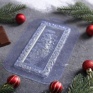 Форма для шоколада «Русская зима», цвет прозрачный