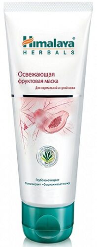 Маска освежающая фруктовая Хималая Fruit Face Mask Himalaya 75 мл.