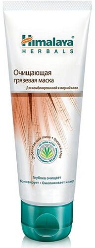 Маска очищающая грязевая Хималая Mud Face Mask Himalaya 75 мл.