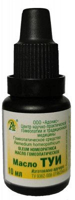 Масло гомеопатическое &quot;Масло туи&quot;