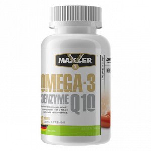 Омега-3 и коэнзим Q10 Omega-3 Coenzyme Q10 Maxler 60 капс.