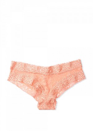 Floral Lace & Shine Star Cheeky Panty