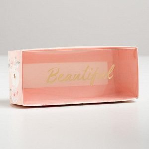 Коробка для сладостей «Beautiful», 14,5 х 5 х 6 см