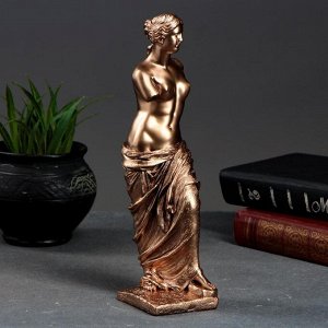 Статуэтка "Венера" 26х8см, бронза / мраморная крошка