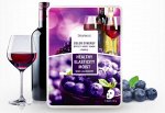 Тканевая маска на основе черники и красного вина DEOPROCE COLOR SYNERGY EFFECT SHEET MASK PURPLE