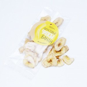 Фруктовые чипсы Банан длинные 30 гр.