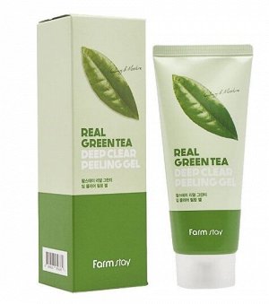 Пилинг гель для глубокого очищения с зеленым чаем Green tea Peeling gel