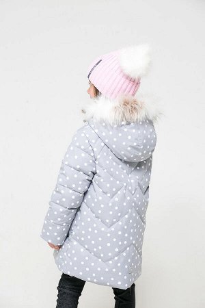 Куртка(Осень-Зима)+girls (светло-серый, снежки)