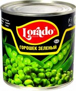 Горошек зеленый &quot;Lorado&quot; (в/с ГОСТ) 425мл ключ