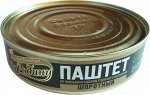 Паштет шпротный из Кильки и Салаки горяч.копчения &quot;ЗаРодину&quot;, 170г