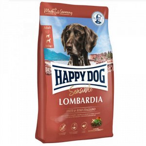 Happy Dog Sensitive д/соб Lombardia чувств.пищев Утка/Рис 11кг (1/1)
