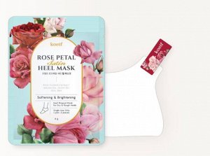 Тканевая маска - носочки с экстрактом розы Koelf Rose Petal Foot Mask, ,