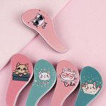 Расчёска массажная, 5,5 ? 14,5 см, рисунок МИКС
