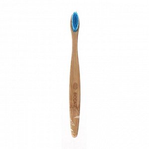 Бамбуковая зубная щётка для взрослых, синяя