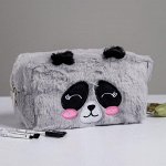 Косметичка плюшевая &quot;Панда&quot;, 18х10х10